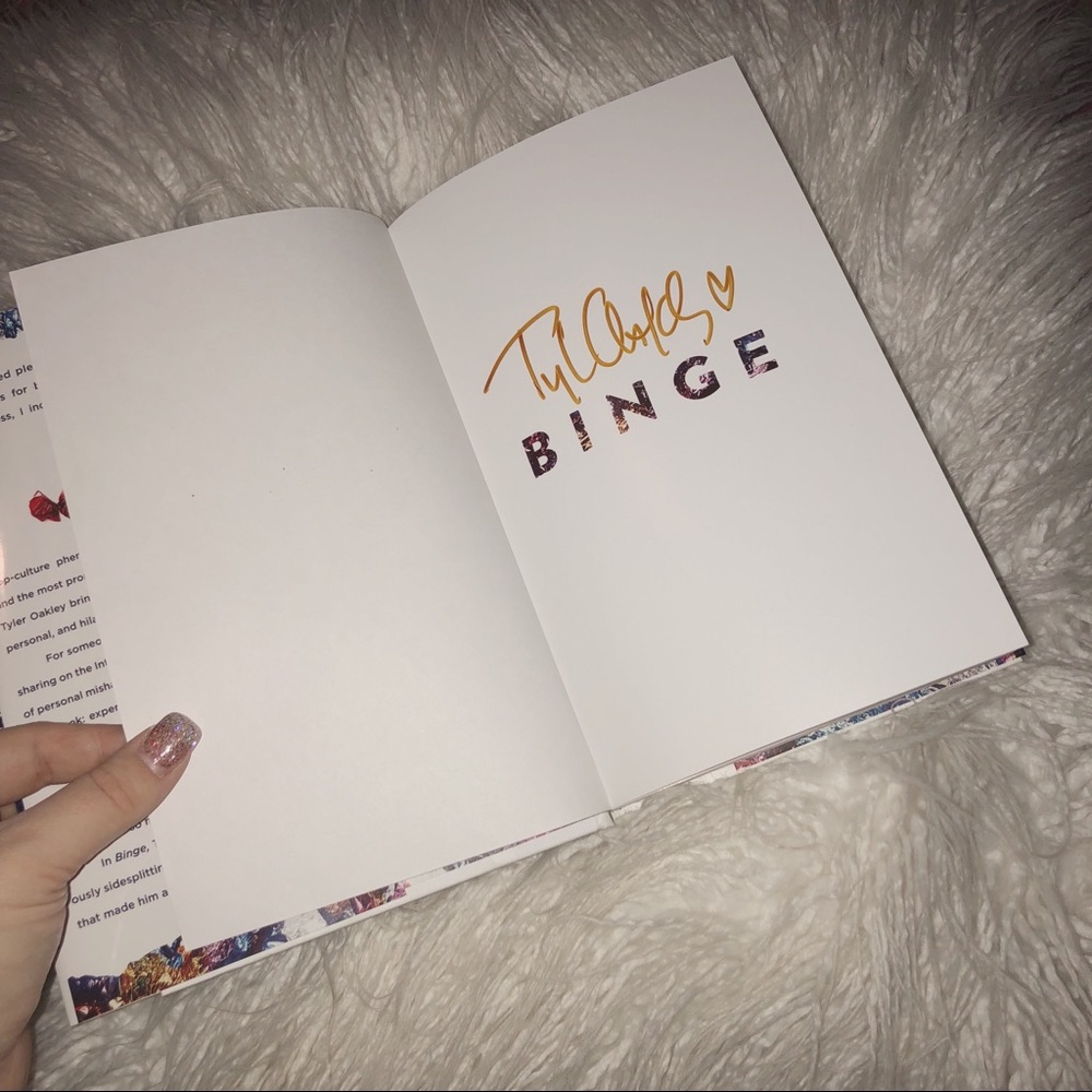 Signed Tyler Oakley Book